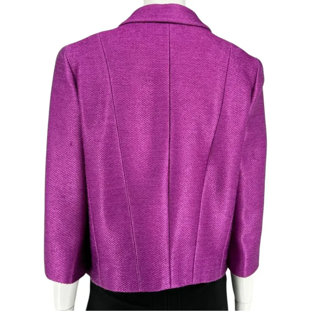 CHANEL fuchsia textured